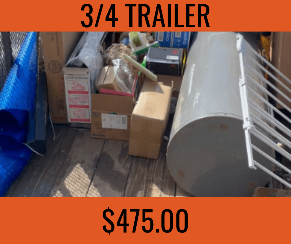 3/4 TRAILER LOAD